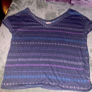 XS v- neck tee shirt